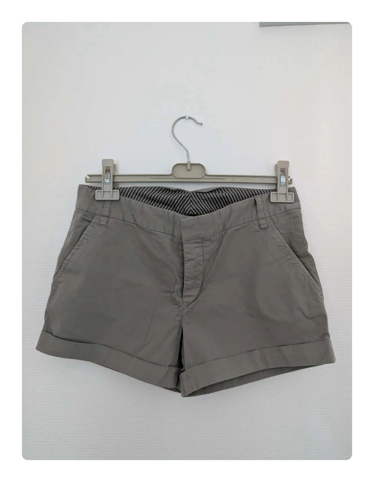Short Léon & Harper gris taille 38